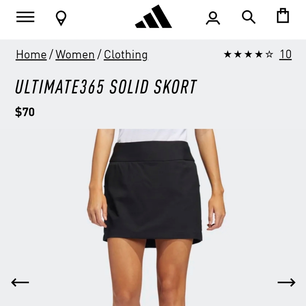 🆕️ Adidas Golf skirt